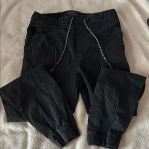 American Eagle Extreme Flex Black Jogger Pants - Casual Drawstring Waist. Sz XS